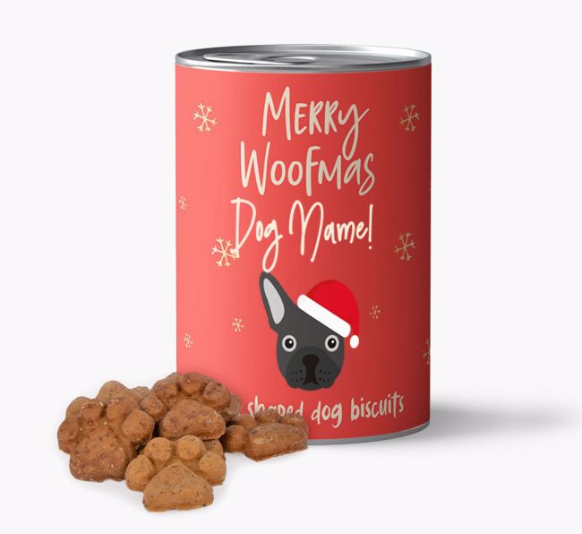 Merry Woofmas: Personalised {breedFullName} Biscuits